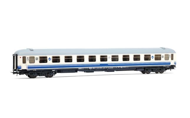 RENFE, set de 2 coches «Estrella Rías Bajas», Bc10x-12600 literas, decoración «Largo Recorrido»