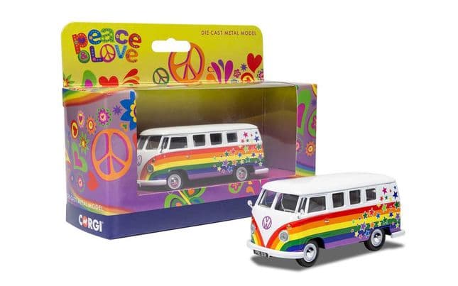 Volkswagen Campervan - Peace Love and Wishes
