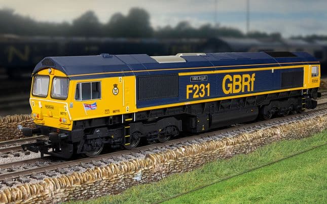 RailRoad: GBRf - Class 66 - 66775 'HMS Argyll'