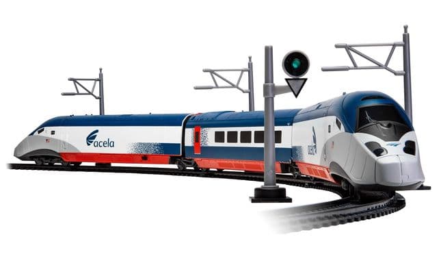 Amtrak Acela High Speed - Battery Powered Train Set