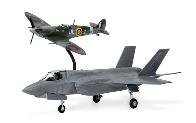 Supermarine Spitfire &amp; F-35B Lightning II 'Then and Now'