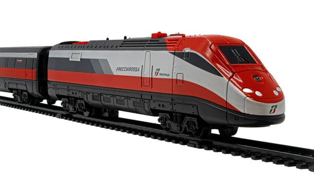 Battery-operated Frecciarossa train HO scale 1:87