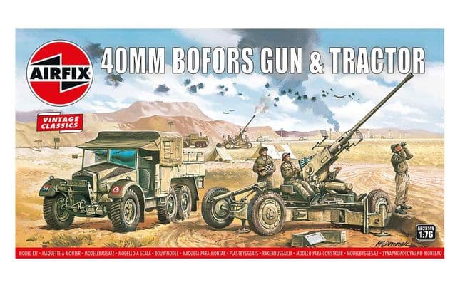 Bofors 40mm Gun &amp; Tractor