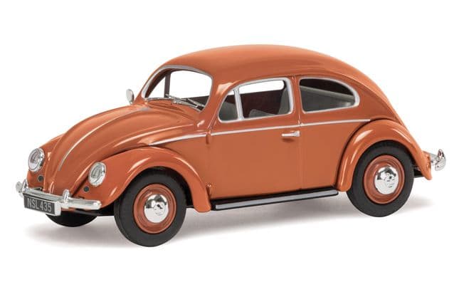 VW Beetle, Coral Oval Rear Window Saloon