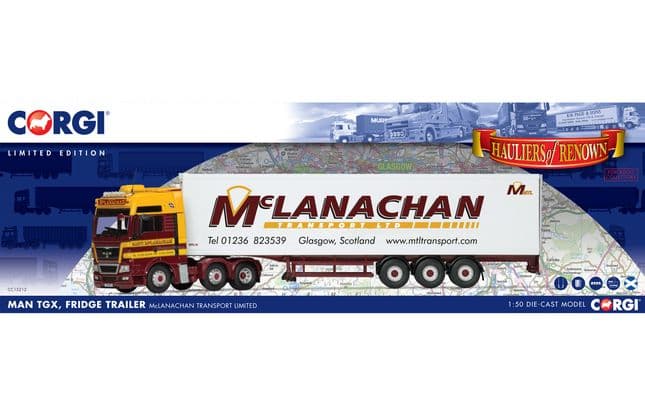 MAN TGX- Fridge Trailer- McLanachan Transport Limited