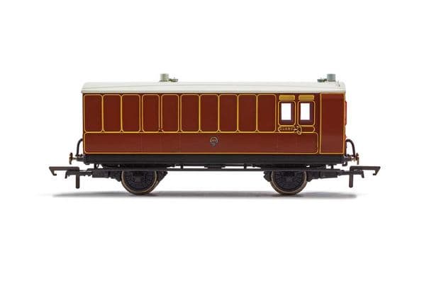 LB&SCR 4 Wheel Coach Passenger Brake 102 – Era 2