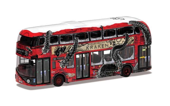 Wrightbus New Routemaster 'Release the Kraken'- Special Edition Route B
