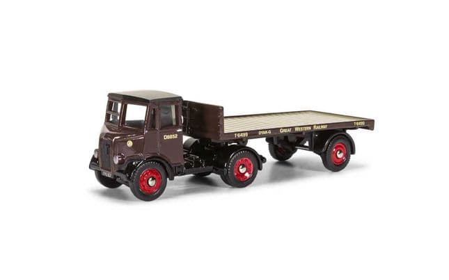 Thornycroft Nippy Flatbed Trailer - GWR