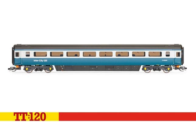 BR Intercity, Mk3 a salone classe Tourist Standard, E42063 - Ep. 7
