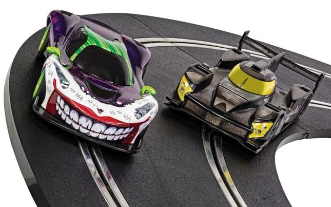 Scalextric Spark Plug - Batman vs Joker Race Set (EU Plug)