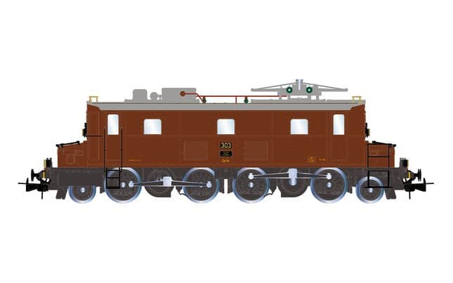 BLS Ce 4/6 303 Bauzustand um 1970