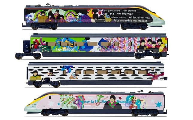 Eurostar, Class 373, Set 3005/3006 'Yellow Submarine' Train Pack - Era 9