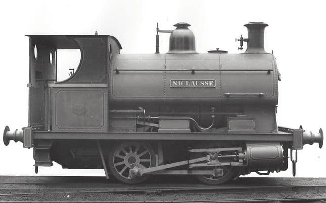 PO, Willans and Robinson, Peckett W4 Class, 0-4-0ST, 882 'Niclausse' - Era 2