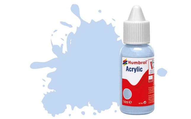 Acrylic Paint: 44 - Pastel Blue - Matt - (14ml)
