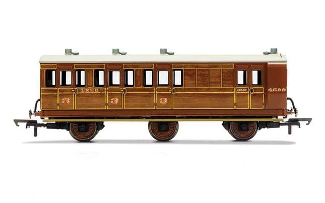 LNER, 6 Wheel Coach, Brake 3rd Class, 4589 - Era 3