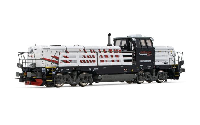 Rail Traction Company, locomotiva diesel da manovra EffiShunter 1000, livrea bianca/nera, ep. VI