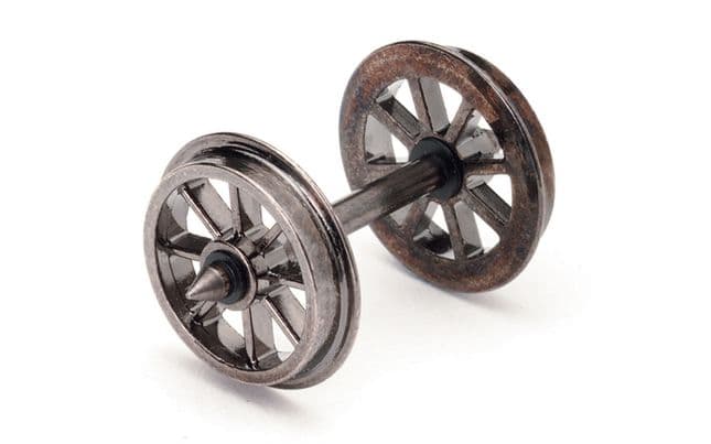 12.6mm Spoked Wheels (Pack 10)