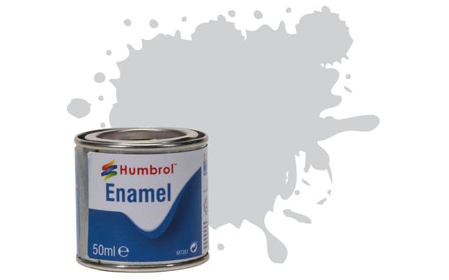 Enamel Paint: 11 - Silver - Metallic - (50ml)
