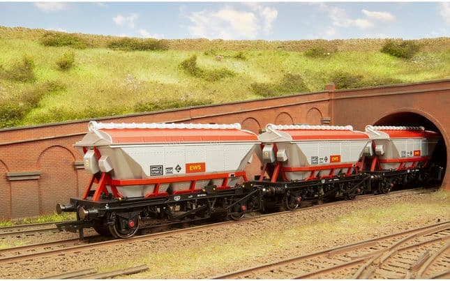 CDA Hopper Wagons, Three Pack, EWS - Era 9
