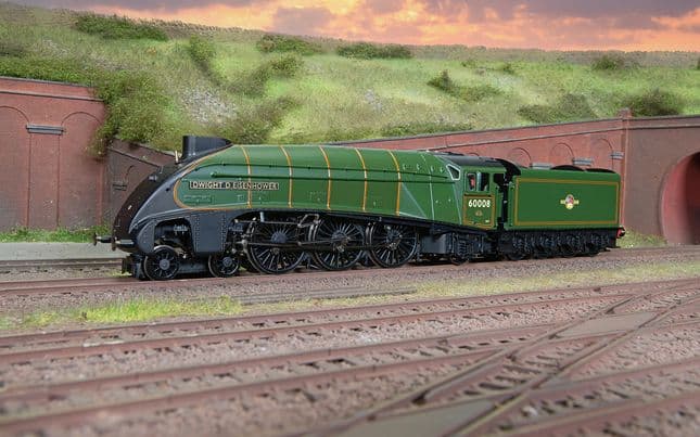 Hornby Dublo: BR, Class A4, 4-6-2, 60008 'Dwight D. Eisenhower': Great Gathering 10th Anniversary - Era 10