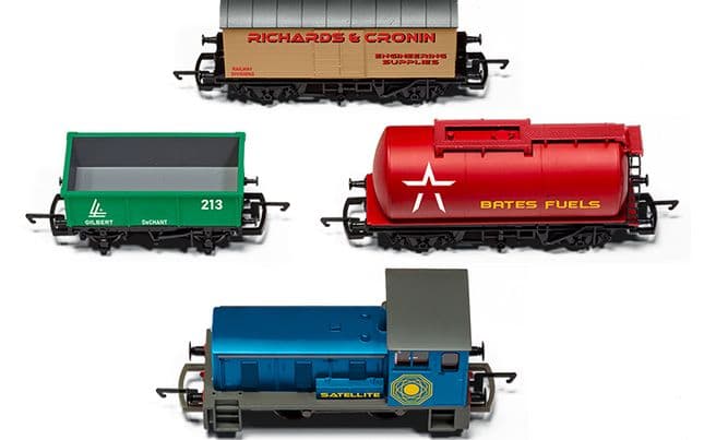 Diesel Mixed Freight Train Set