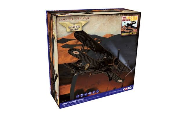 Fairey Swordfish Mk.I P4154/L4M, Lt(A) H. Swayne RN (Pilot) and Sub Lt(A) J. Buscall RNVR (Observer)