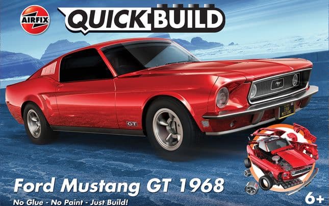 QUICKBUILD Ford Mustang GT 1968