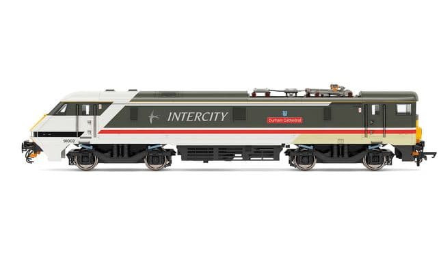 BR, Class 91, Bo-Bo, 91002 'Durham Cathedral' - Era 8
