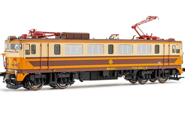 Electrotren (H0 1:87) RENFE, locomotora eléctrica 269, "Estrella" librea, 269-219-2, perà­odo IV