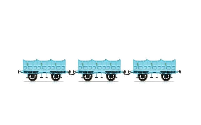 Open Carriage Pack containing 3x Open Carriages (Stephenson's Rocket)
