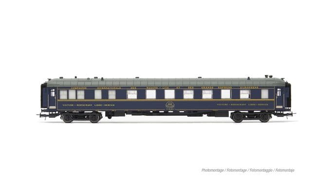 CIWL, restaurant coach "Libre-Service", blue livery, ep. IV