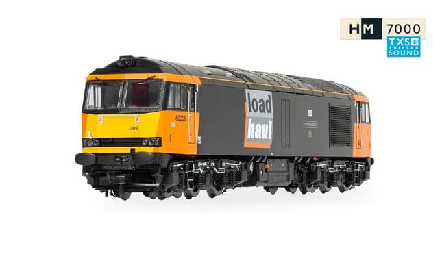 Class 60 - Loadhaul - 60008 'Gypsum Queen II' (DCC Sound Fitted)