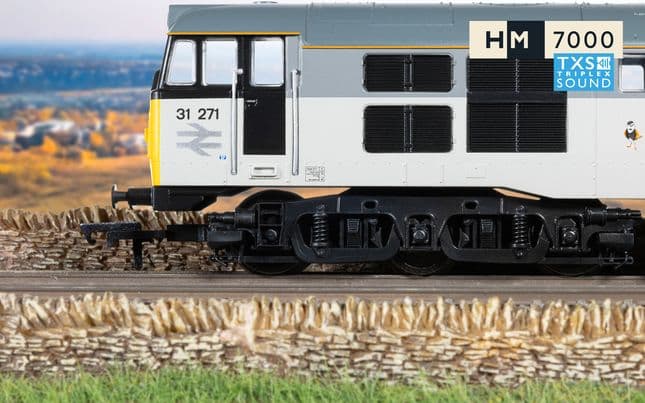 RailRoad - TLF Construction - Class 31 - 31271 'Stratford' (DCC Sound Fitted)
