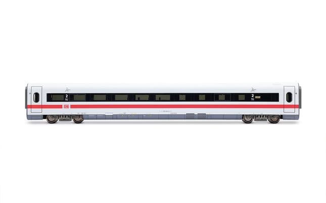 DB AG, ICE 1, Tz 155 „Rosenheim“, 5-tlg. Set Zwischenwagen (1 x Speisewagen + 3 x Wagen 2. Klasse + 1 x Wagen 1. Klasse), „Klimaschützer“