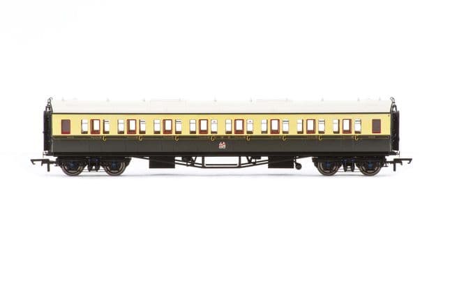 GWR, Collett 'Bow Ended' Corridor Third, 4556 - Era 3