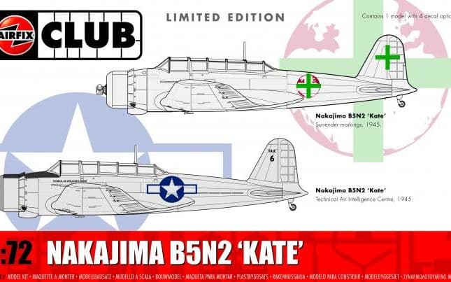 Nakajima B5N2 Kate Club Limited Edition