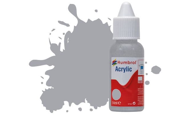 Acrylic Paint: 165 - Medium Sea Grey - Matt - (14ml)