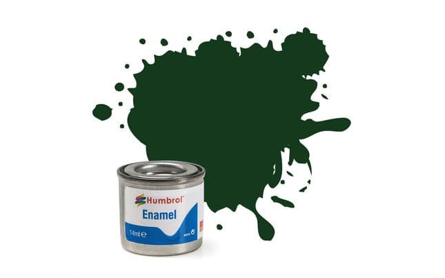 Enamel Paint: 3 - Brunswick Green - Gloss - (14ml)