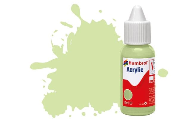 Acrylic Paint: 36 - Pastel Green - Matt - (14ml)