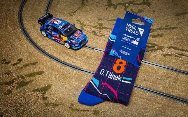 Scalextric x Heel Tread Socks