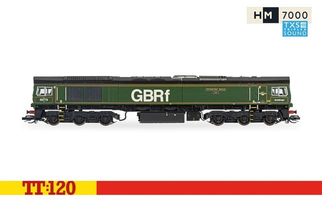 GBRf, Class 66, Co-Co, 66779, ‘Evening Star’ - Era 11 (Sound Fitted)