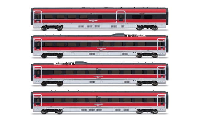 FS Trenitalia, 4-unit intermediate coaches set of the high-speed train "Frecciarossa 1000", new livery, ep. VI