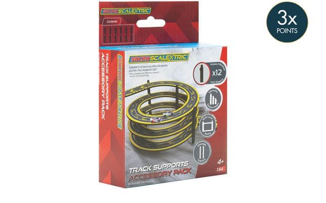 Micro Scalextric Track Supports Accessory Pack