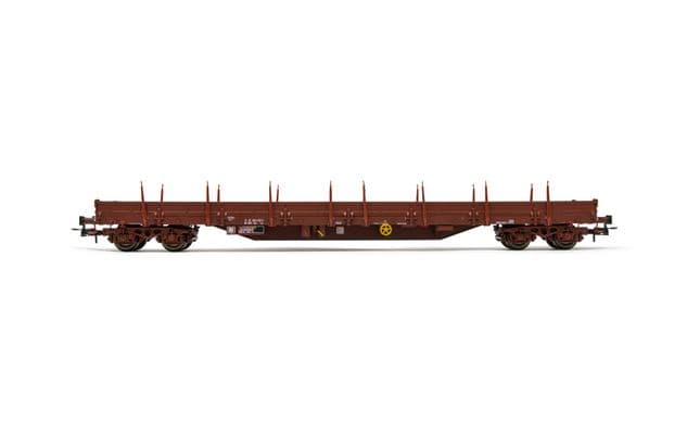SNCF, wagon plate-forme à 4 essieux Res, ép. IV