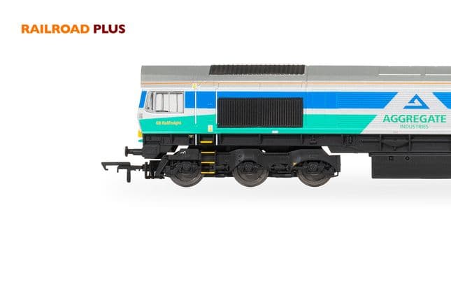RailRoad Plus: Class 66 - Aggregates Industries - 66711 'Sence'