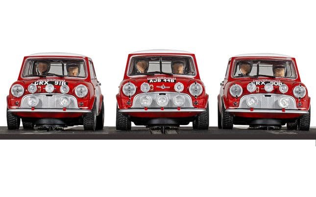 1965 Monte Carlo Rally Mini - Triple Car Pack