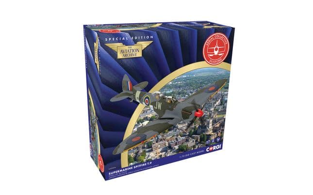 Supermarine Spitfire T9 - PV202 - Aerial Collective - Duxford Airfield