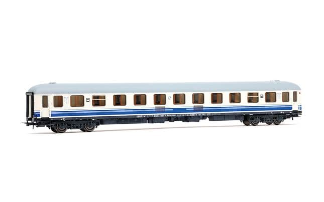 RENFE, set de 2 coches «Estrella Rías Bajas», Bc10x-12600 literas, decoración «Largo Recorrido»