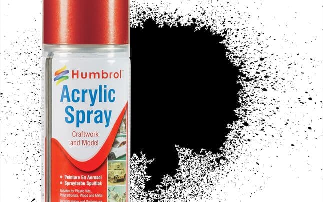 No 21 Black Gloss - Modellers Spray 150 ML