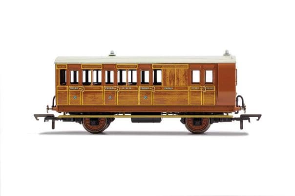 GNR 4 Wheel Coach Brake 3rd Class 399 Era 2